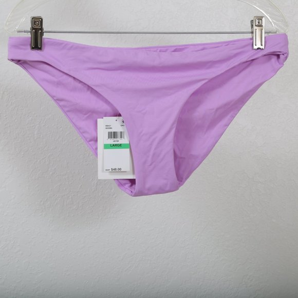 Becca by Rebecca Virtue L‎ Lavender Bikini Bottoms NWT - Picture 5 of 7
